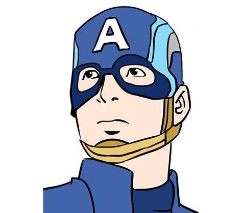 easy captain america drawing|captain america painting easy.